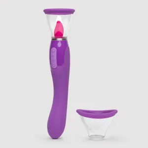 Vibrating Pussy Pump with Tongue Vibrator