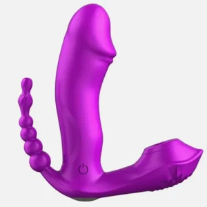 3-in-1 Clitoris, Pussy & Anal Vibrator